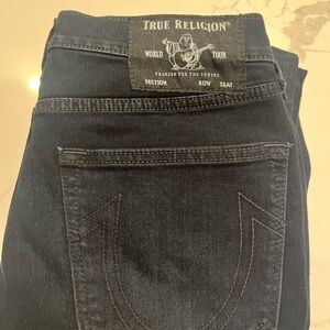 True Religion Jeans Men’s Size 29 Black Mick Slouchy Stretchy Skinny Denim NWOT
